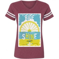 Ladies Relaxed Fit Vintage Sports Tee