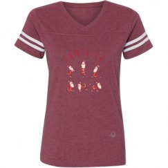 Ladies Relaxed Fit Vintage Sports Tee