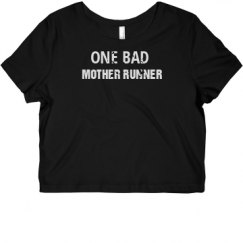 Ladies Slim Fit Crop Top Tee