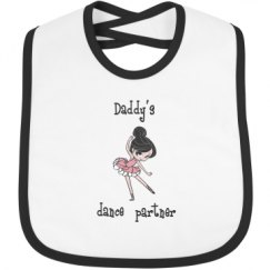 Infant Contrast Trim Bib