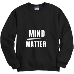 Unisex Film and Foil Crewneck Sweatshirt