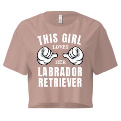 Ladies Festival Cali Crop Top Tee