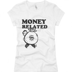 Ladies Slim Fit Basic Promo Jersey Tee