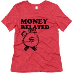 Ladies Relaxed Fit Super Soft Triblend Tee