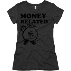 Ladies Slim Fit Super Soft Triblend Tee