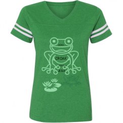 Ladies Relaxed Fit Vintage Sports Tee