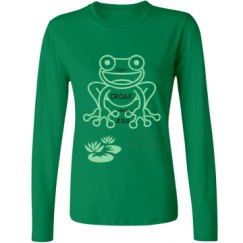 Ladies Relaxed Fit Basic Long Sleeve Tee