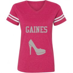 Ladies Relaxed Fit Vintage Sports Tee
