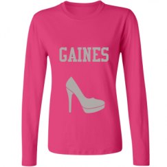 Ladies Relaxed Fit Basic Long Sleeve Tee