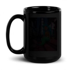 15oz Black Glossy Mug
