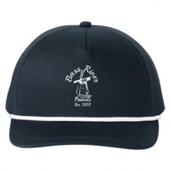 Snapback Five-Panel Rope Hat