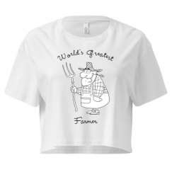 Ladies Festival Cali Crop Top Tee