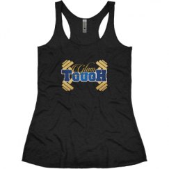 Ladies Slim Fit Super Soft Racerback Triblend Tank