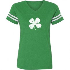 Ladies Relaxed Fit Vintage Sports Tee