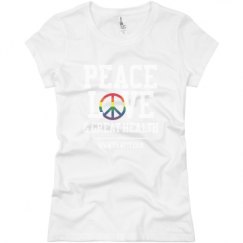 Ladies Slim Fit Basic Promo Jersey Tee