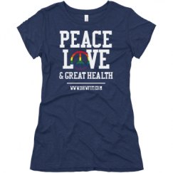 Ladies Slim Fit Super Soft Triblend Tee