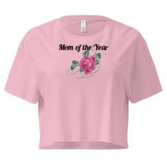 Ladies Festival Cali Crop Top Tee