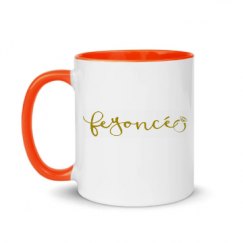 11oz Ceramic Mug with Color Inside