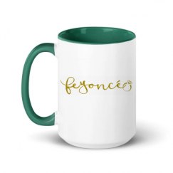 15oz Ceramic Mug with Color Inside