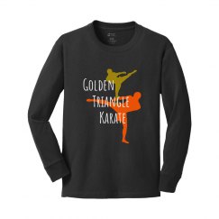 Karate, youth long sleeved black