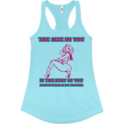 Ladies Slim Fit Racerback Tank Top