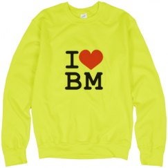 Unisex Neon Crewneck Sweatshirt