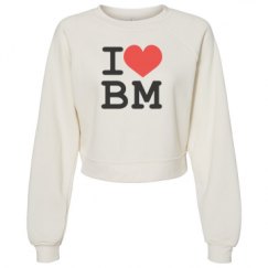 Women's Raglan Pullover Fleece