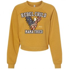 Women's Raglan Pullover Fleece