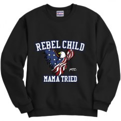 Unisex Film and Foil Crewneck Sweatshirt