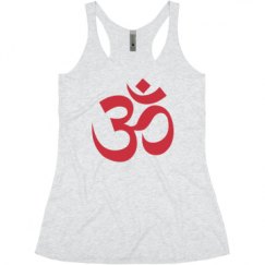 Ladies Slim Fit Super Soft Racerback Triblend Tank