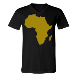 Unisex V-Neck Jersey Tee