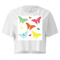 Ladies Festival Cali Crop Top Tee