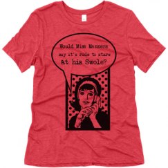 Ladies Relaxed Fit Super Soft Triblend Tee