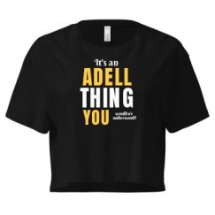 Ladies Festival Cali Crop Top Tee