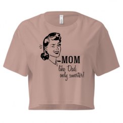 Ladies Festival Cali Crop Top Tee