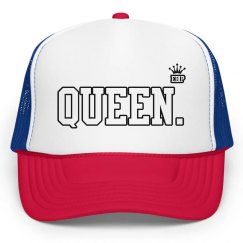 EBIP RED & WHITE QUEEN HAT
