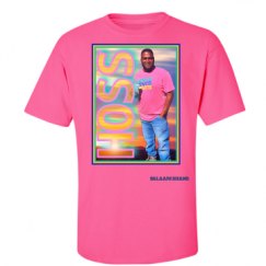 Unisex Ultra Cotton Safety Neon Crewneck Tee