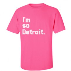 Unisex Ultra Cotton Safety Neon Crewneck Tee