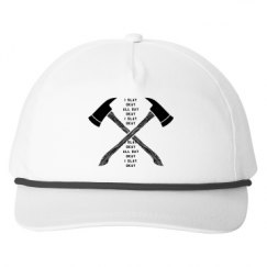 Snapback Five-Panel Rope Hat