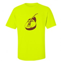 Unisex Ultra Cotton Safety Neon Crewneck Tee