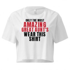 Ladies Festival Cali Crop Top Tee