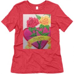 Ladies Relaxed Fit Super Soft Triblend Tee