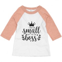 Toddler 3/4 Sleeve Raglan Tee