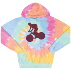 Unisex Tie-Dye Fleece Hoodie