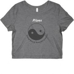 Ladies Slim Fit Crop Top Tee