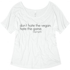 hate the game... simple tee