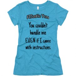 Ladies Slim Fit Super Soft Triblend Tee