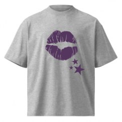 Unisex Organic Oversized High Neck T-Shirt