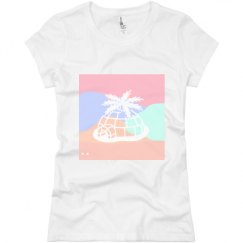 Ladies Slim Fit Basic Promo Jersey Tee