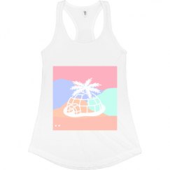 Ladies Slim Fit Racerback Tank Top